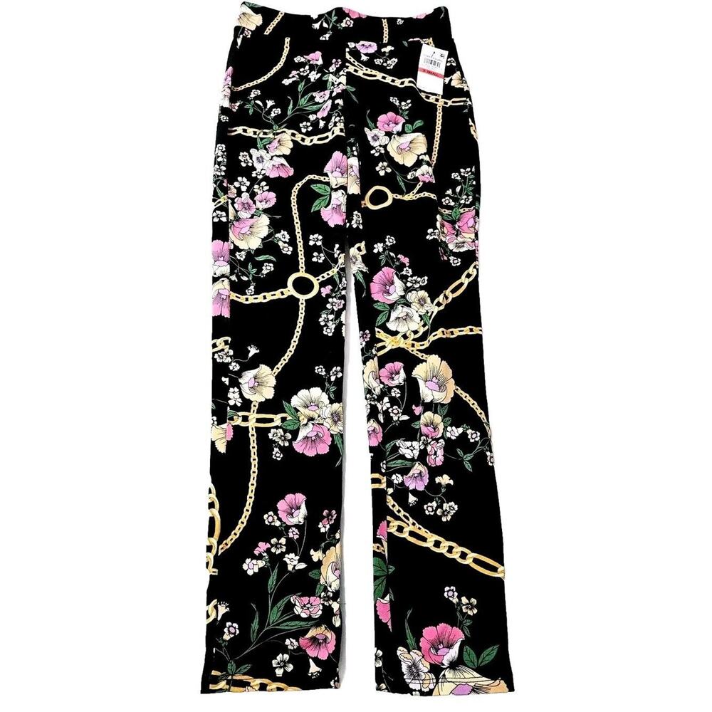 Thalia Sodi Womens Pants Multicolor Size XS Cotton Blend Stretch Pullon Pullon